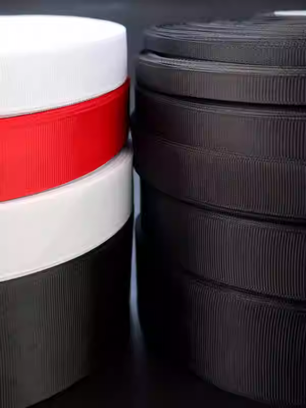 黑色罗纹带绸带罗纹带衣服装饰缎带发饰头饰丝带织带包装烘培彩带